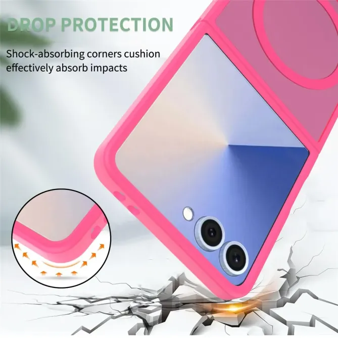 Coque Samsung Galaxy Z Flip 7 Intégrale Magnétique avec Verre Trempé