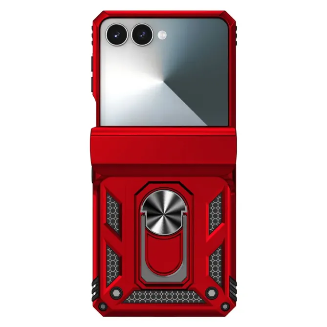 Coque Samsung Galaxy Z Flip 7 Kickstand Charnière Dragonne