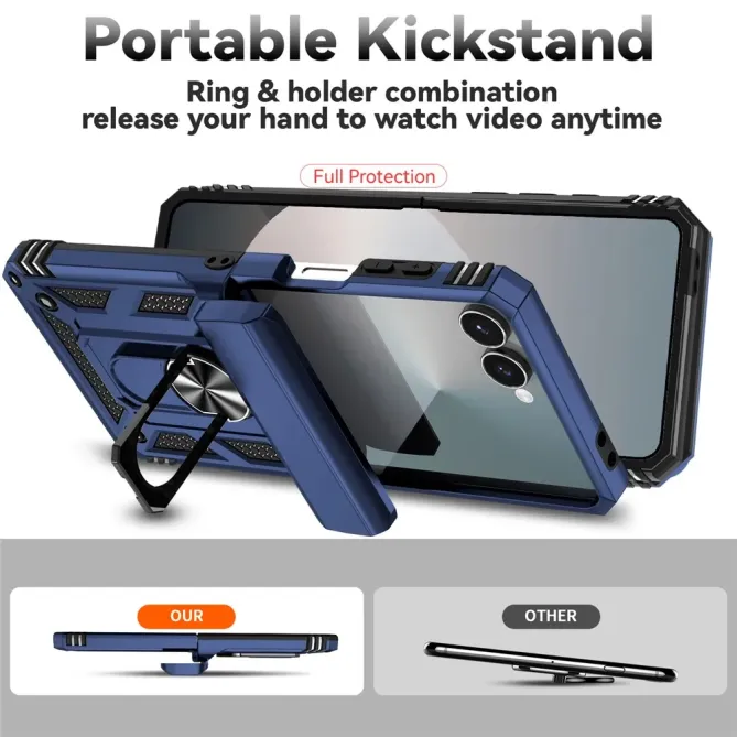 Coque Samsung Galaxy Z Flip 7 Kickstand Charnière Dragonne