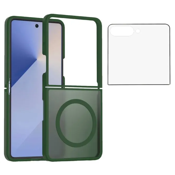 Coque Samsung Galaxy Z Flip 7 Intégrale Magnétique avec Verre Trempé