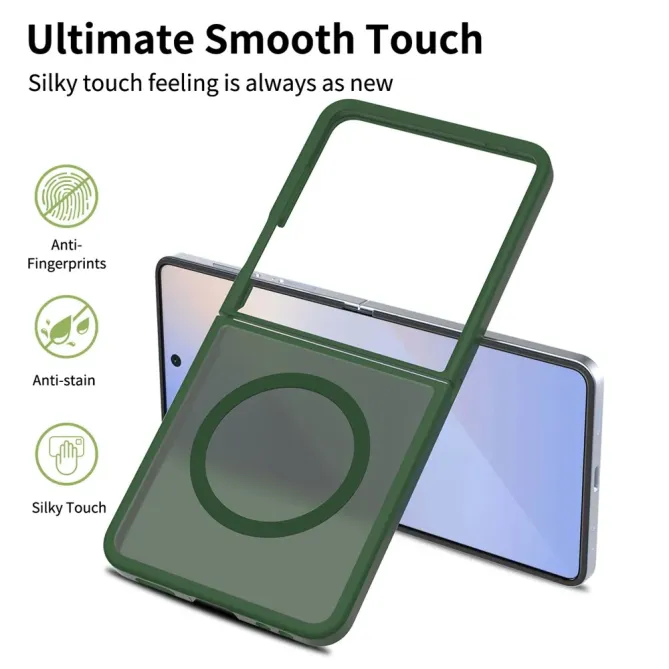 Coque Samsung Galaxy Z Flip 7 Intégrale Magnétique avec Verre Trempé