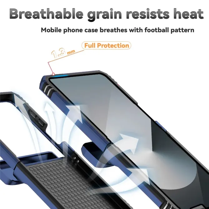 Coque Samsung Galaxy Z Flip 7 Kickstand Charnière Dragonne