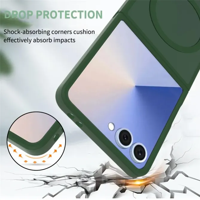 Coque Samsung Galaxy Z Flip 7 Intégrale Magnétique avec Verre Trempé