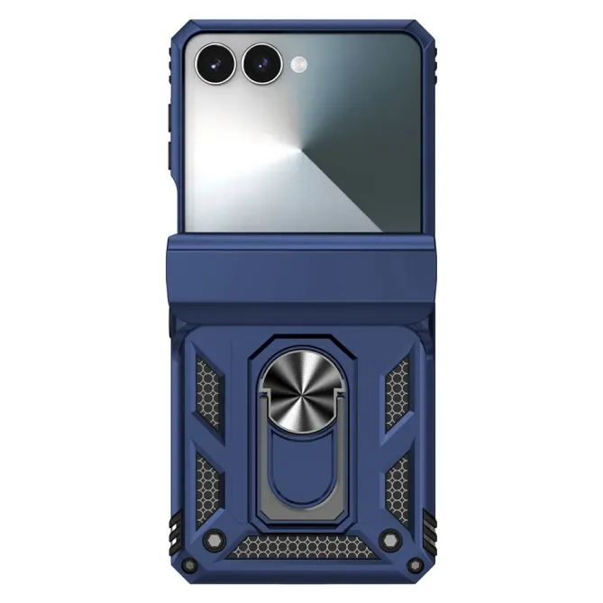 Coque Samsung Galaxy Z Flip 7 Kickstand Charnière Dragonne