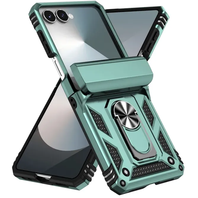 Coque Samsung Galaxy Z Flip 7 Kickstand Charnière Dragonne