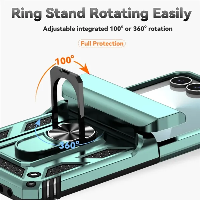 Coque Samsung Galaxy Z Flip 7 Kickstand Charnière Dragonne