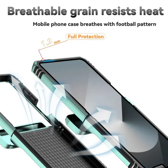 Coque Samsung Galaxy Z Flip 7 Kickstand Charnière Dragonne