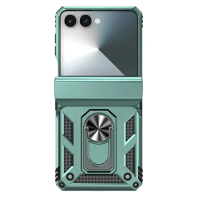 Coque Samsung Galaxy Z Flip 7 Kickstand Charnière Dragonne