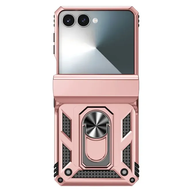 Coque Samsung Galaxy Z Flip 7 Kickstand Charnière Dragonne