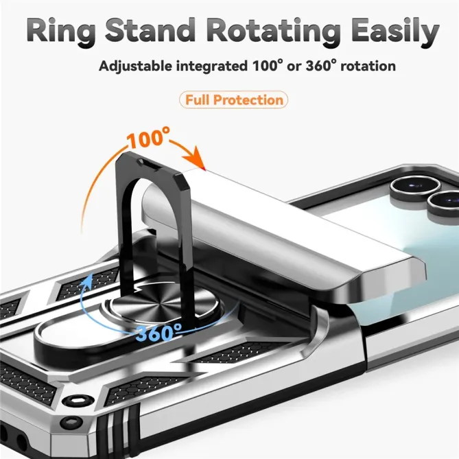 Coque Samsung Galaxy Z Flip 7 Kickstand Charnière Dragonne