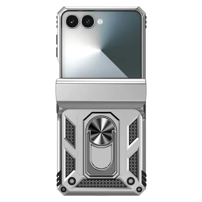 Coque Samsung Galaxy Z Flip 7 Kickstand Charnière Dragonne