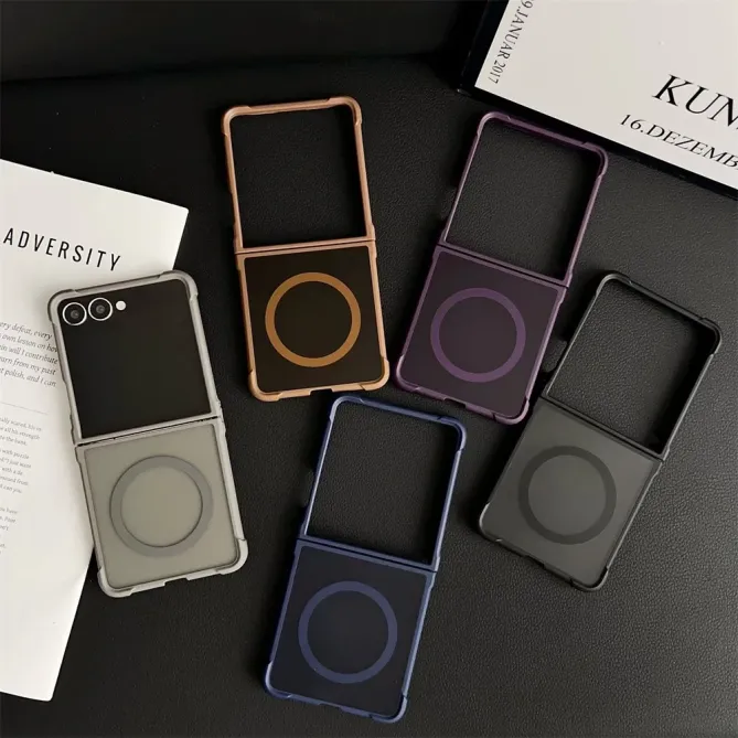 Coque Samsung Galaxy Z Flip 7 Magnétique Antichoc Mat PC