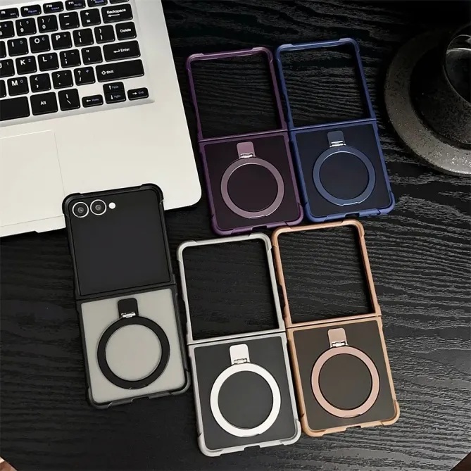 Coque Samsung Galaxy Z Flip 7 Magnétique Kickstand Antichoc