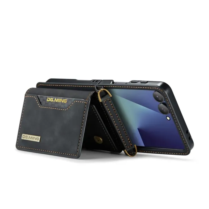 Coque Samsung Galaxy Z Flip 7 Porte-Cartes DG.MING M2