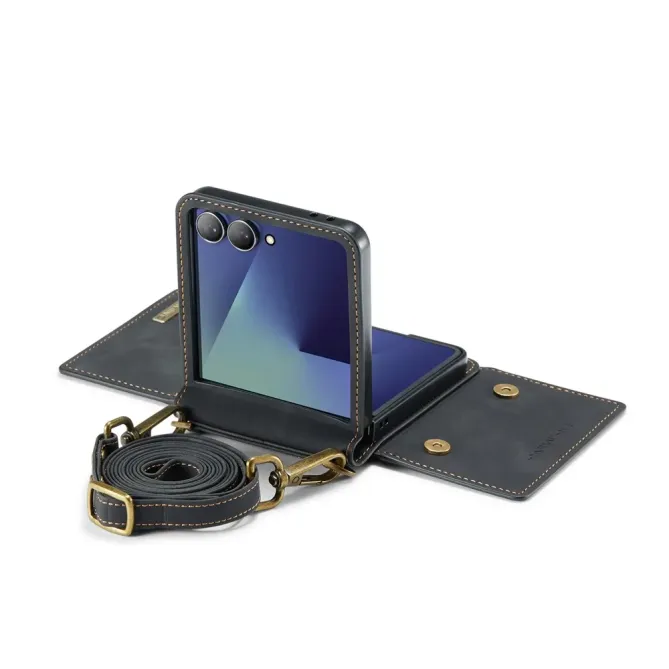 Coque Samsung Galaxy Z Flip 7 Porte-Cartes DG.MING M2