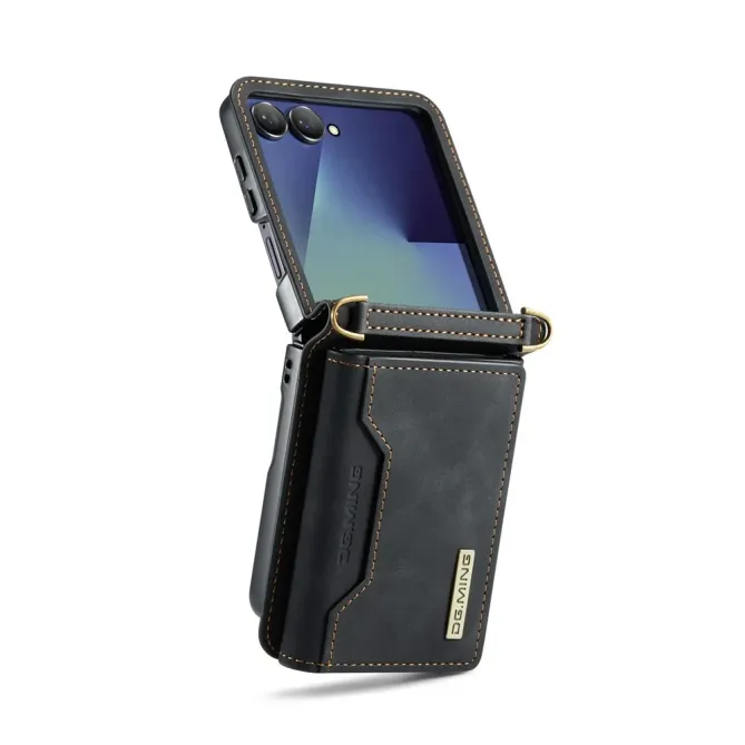 Coque Samsung Galaxy Z Flip 7 Porte-Cartes DG.MING M2