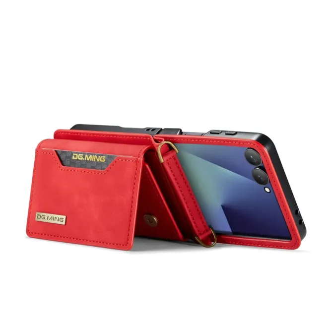 Coque Samsung Galaxy Z Flip 7 Porte-Cartes DG.MING M2