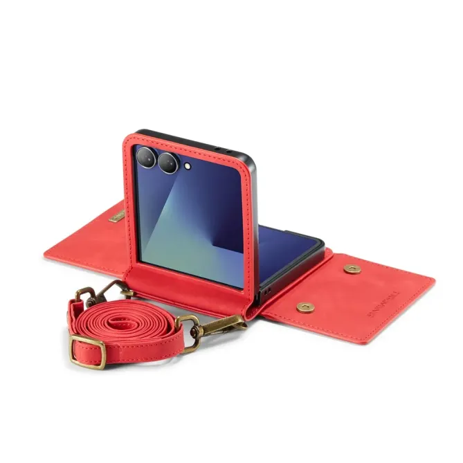 Coque Samsung Galaxy Z Flip 7 Porte-Cartes DG.MING M2