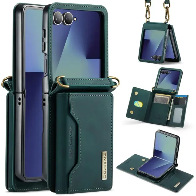 Coque Samsung Galaxy Z Flip 7 Porte-Cartes DG.MING M2