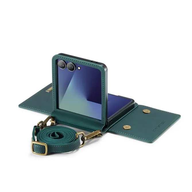 Coque Samsung Galaxy Z Flip 7 Porte-Cartes DG.MING M2