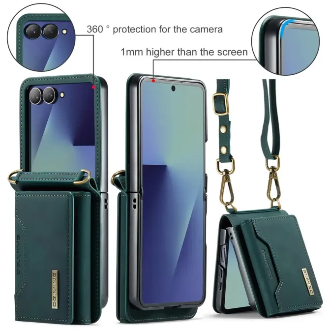Coque Samsung Galaxy Z Flip 7 Porte-Cartes DG.MING M2