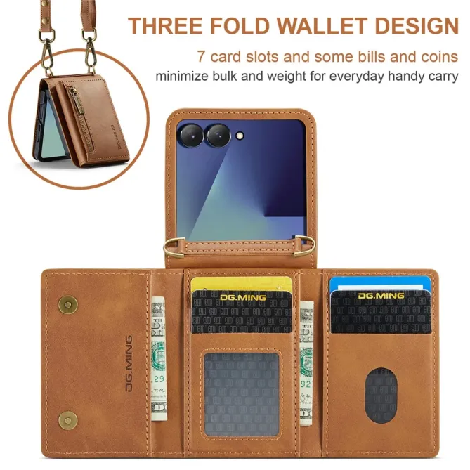 Housse Samsung Galaxy Z Flip 7 Porte-cartes Série M5