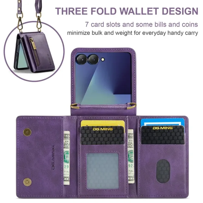 Housse Samsung Galaxy Z Flip 7 Porte-cartes Série M5