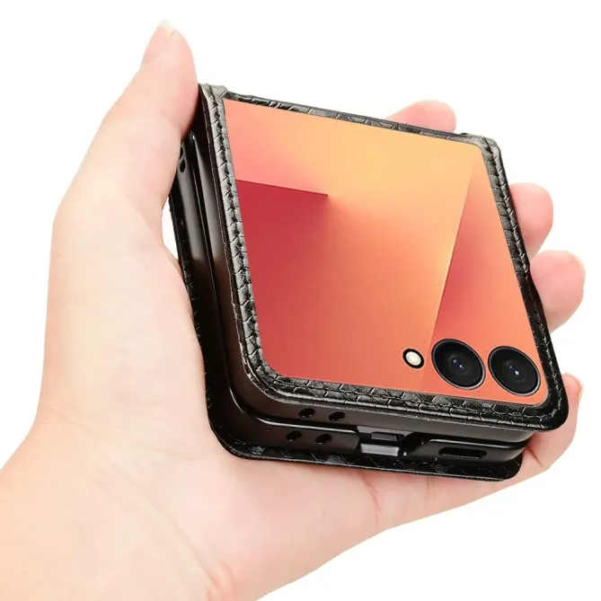 Coque Samsung Galaxy Z Flip7 Alvéole avec Porte-Carte