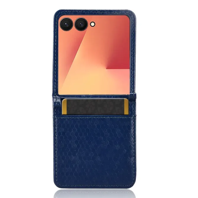 Coque Samsung Galaxy Z Flip7 Alvéole avec Porte-Carte