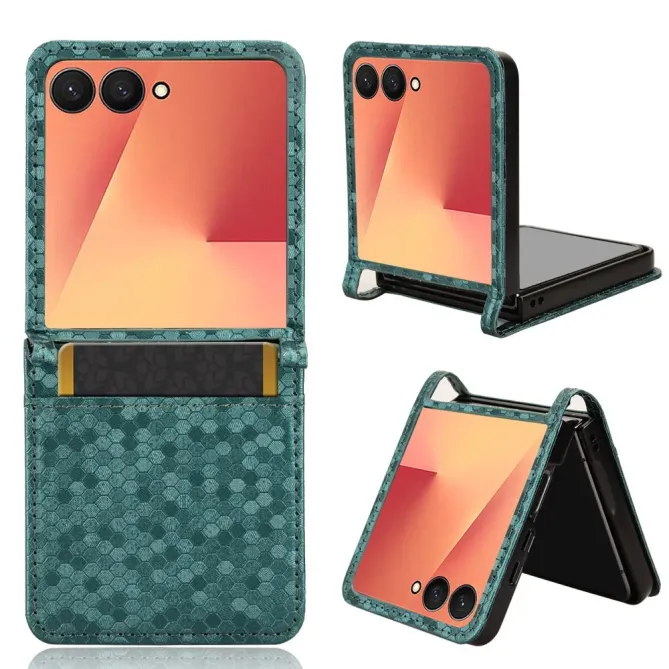 Coque Samsung Galaxy Z Flip7 Alvéole avec Porte-Carte