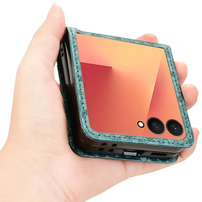 Coque Samsung Galaxy Z Flip7 Alvéole avec Porte-Carte