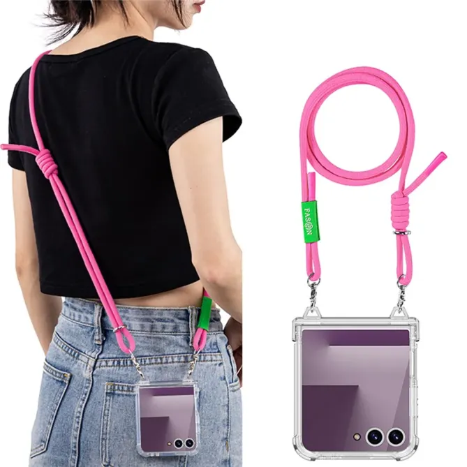 Coque Samsung Galaxy Z Flip 7 Airbag Charnière Dragonne