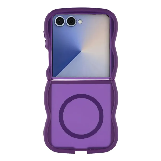 Coque Samsung Galaxy Z Flip 7 Magnétique Skin Touch Vague
