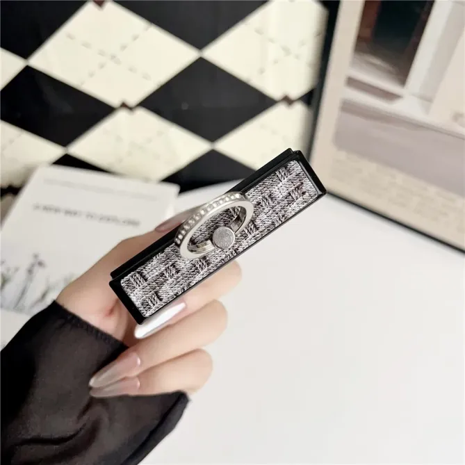 Coque Samsung Galaxy Z Flip 7 Anneau Tissé Support