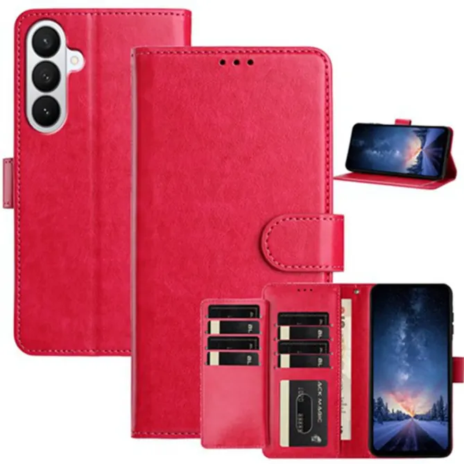 Housse Samsung Galaxy A57 Multi-Portefeuille 8 Emplacements