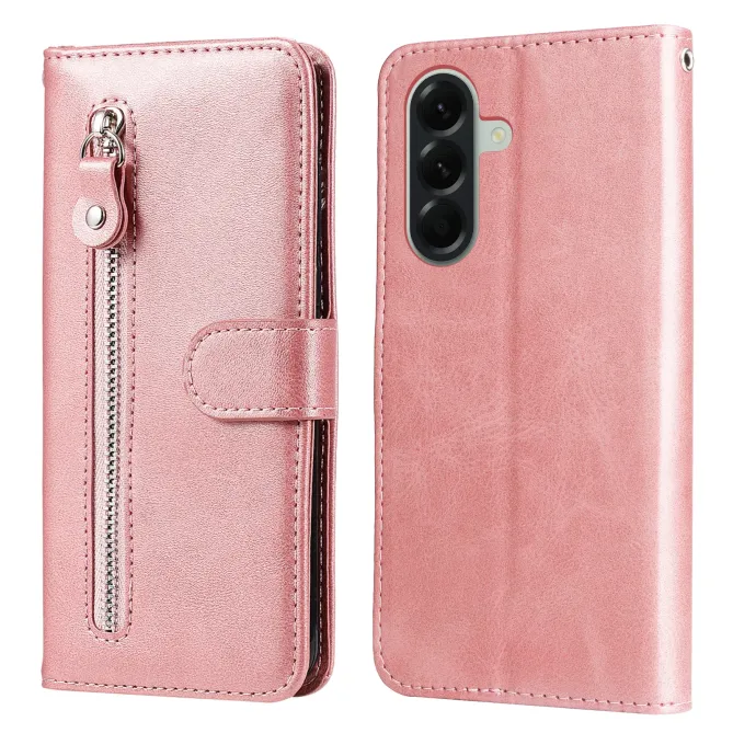 Housse Samsung Galaxy A57 Simili Cuir Portefeuille Zippé