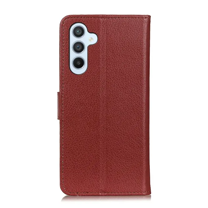 Housse Samsung Galaxy A57 Portefeuille Litchi