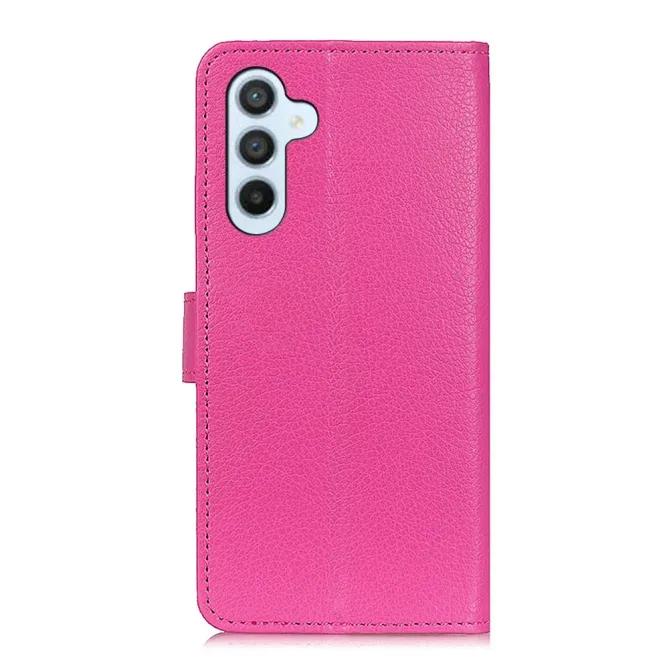 Housse Samsung Galaxy A57 Portefeuille Litchi