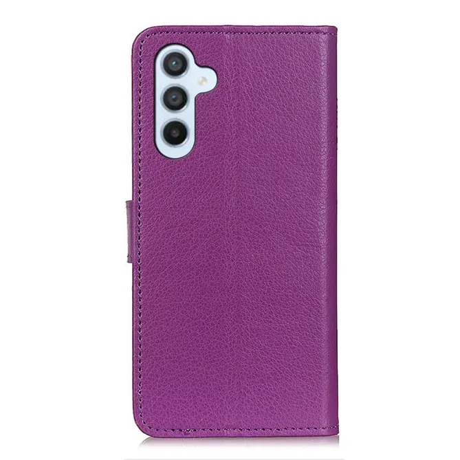 Housse Samsung Galaxy A57 Portefeuille Litchi