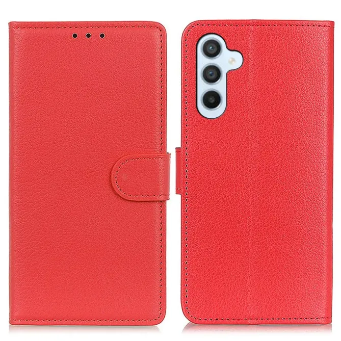 Housse Samsung Galaxy A57 Portefeuille Litchi