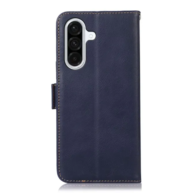 Housse Samsung Galaxy A57 Cuir Véritable RFID Porte-Cartes
