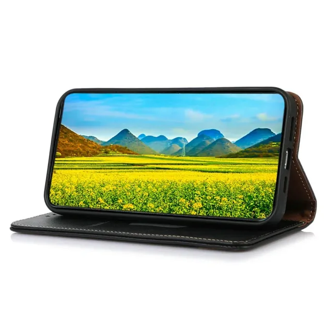 Flip Cover Samsung Galaxy A57 Cuir Véritable