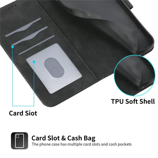 Housse Samsung Galaxy A57 Porte-Cartes Relief Protection