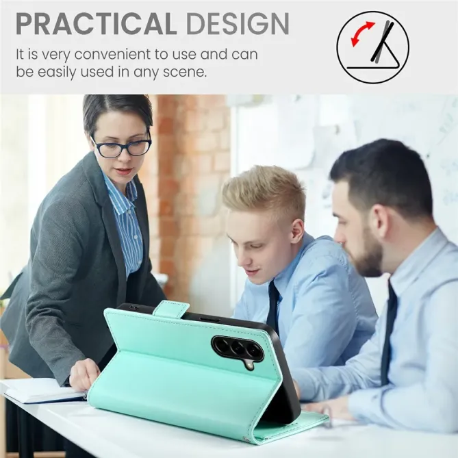 Housse Samsung Galaxy A57 Cuir Multi-emplacements avec Support