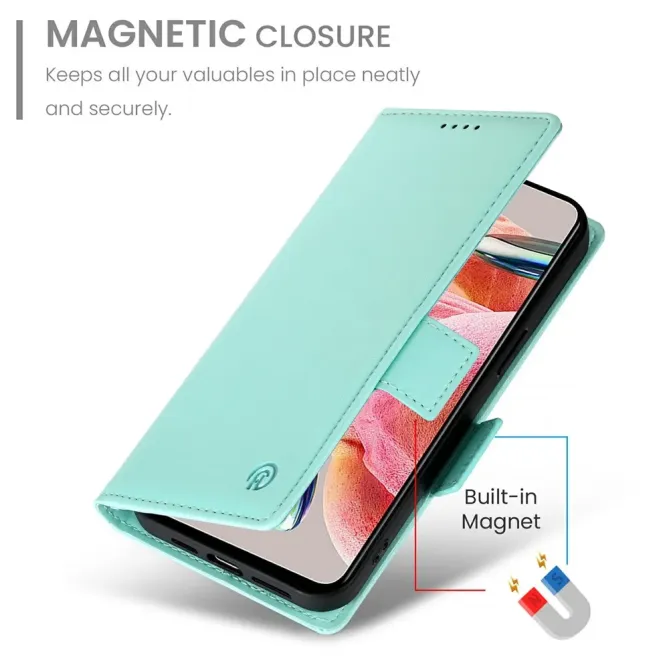 Housse Samsung Galaxy A57 Cuir Multi-emplacements avec Support