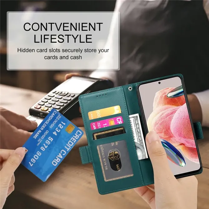 Housse Samsung Galaxy A57 Cuir Multi-emplacements avec Support