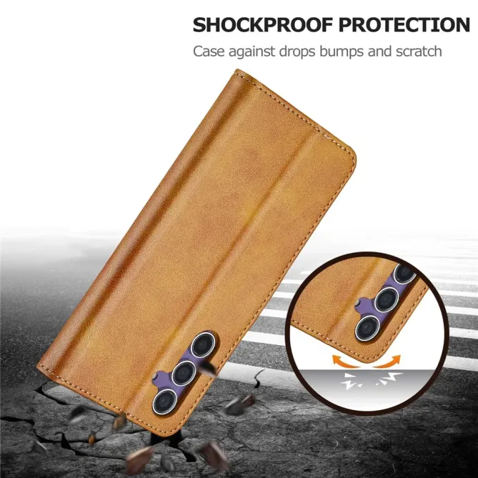 Housse Samsung Galaxy A57 LC.IMEEKE Simili Cuir