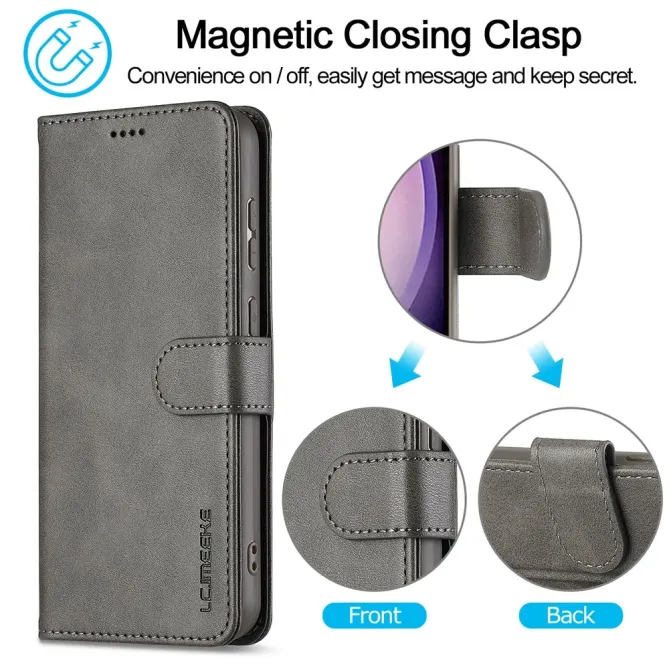 Housse Samsung Galaxy A57 LC.IMEEKE Simili Cuir