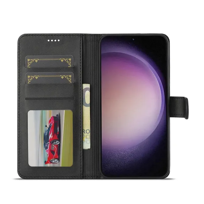 Housse Samsung Galaxy A57 LC.IMEEKE Simili Cuir