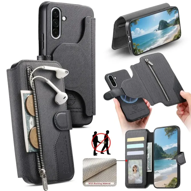 Housse Samsung Galaxy A57 Magnétique Coque Détachable